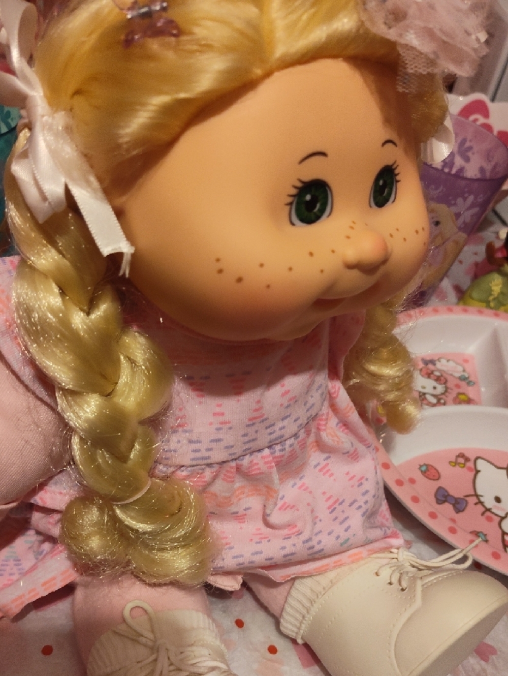 Cabbage Patch Kids 2015 Blonde-Haired Playtime Doll in Pink Outfit - Picture 10 of 16